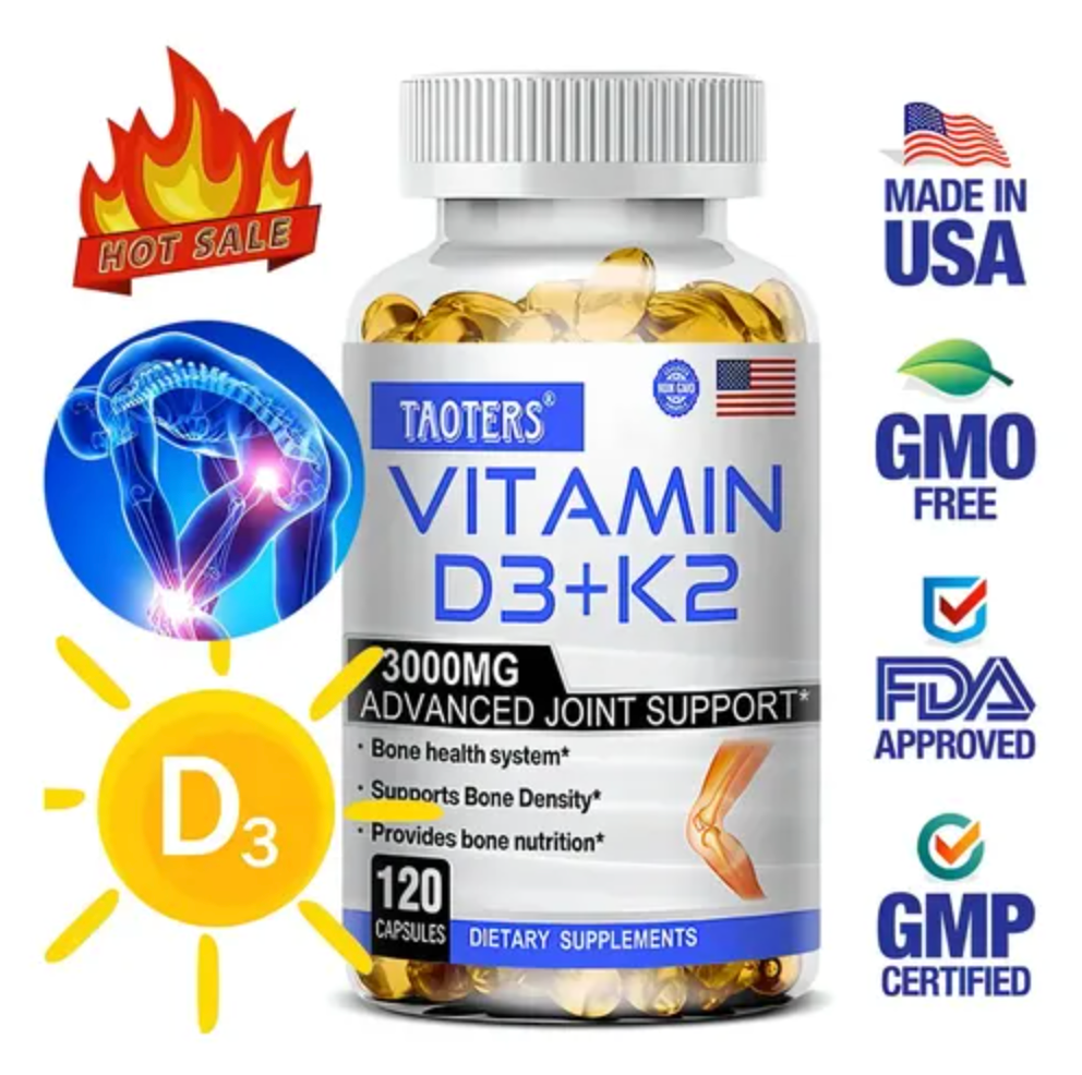 VIT D3+K2 - MรS MOVILIDAD Y SOPORTE PARA TUS HUESOS