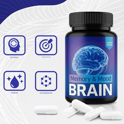 (COMPRA 1 Y LLEVATE 3) Neuro Brain 180 Caps - Alivio Natural de Neuropatia