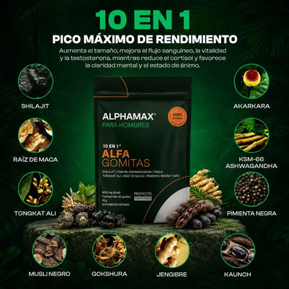 Alphamax | Soporte natural 10 en 1